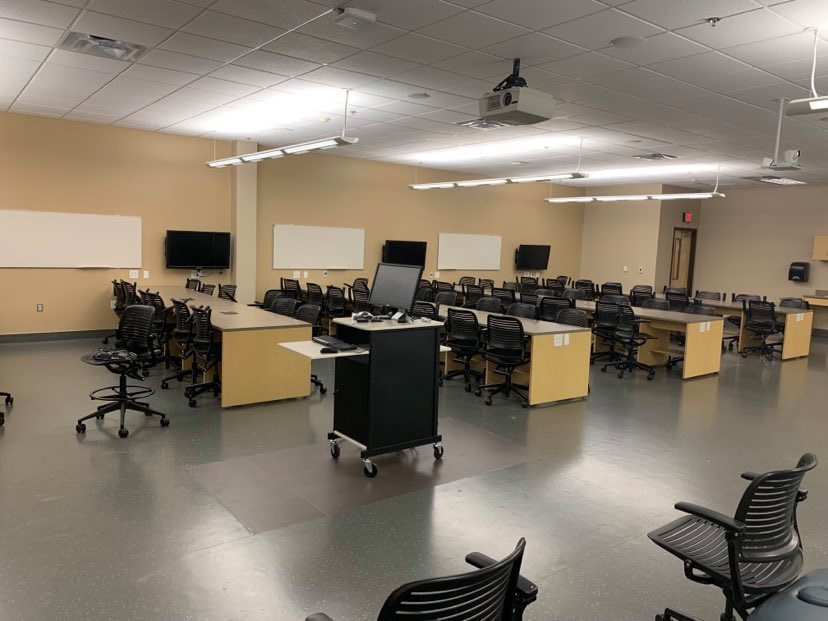 Renovation of testing center and physical therapy lab