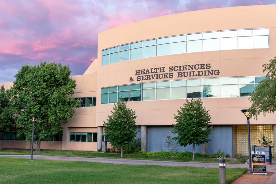 Landscape photo of HSC Services building