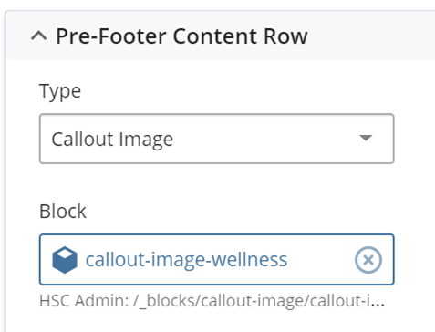 Bloque para agregar contenido.