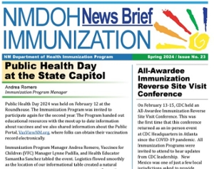 Последний информационный бюллетень по иммунизации