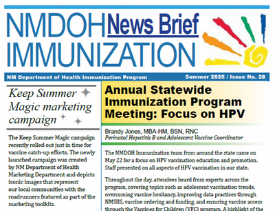 Latest Immunization Newsletter