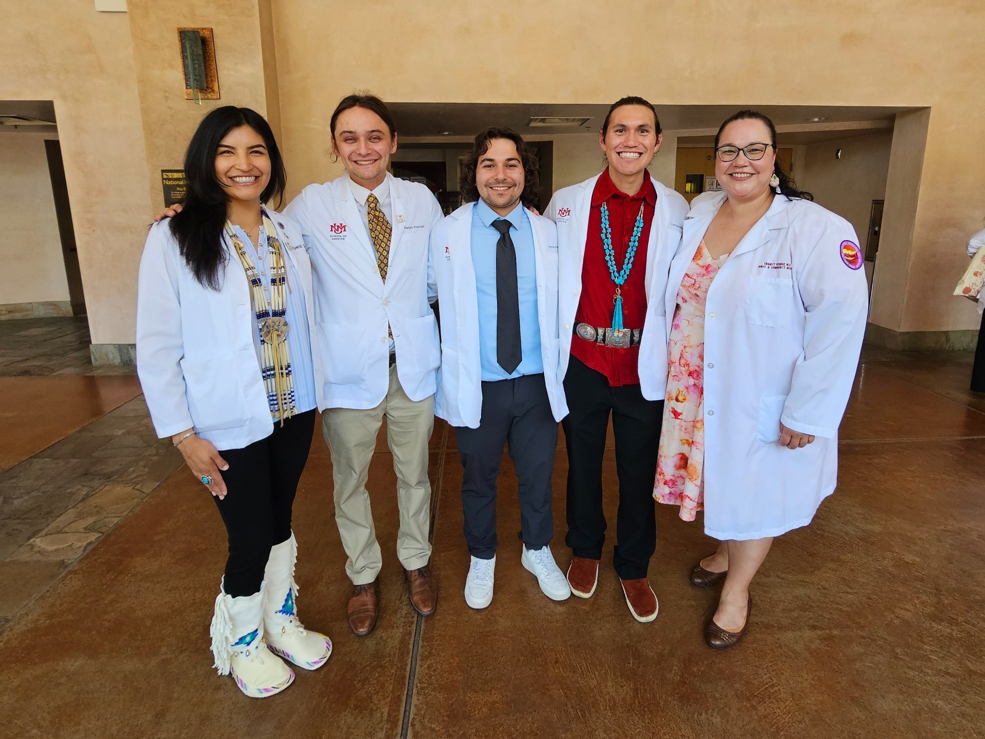 White coat ceremony.
