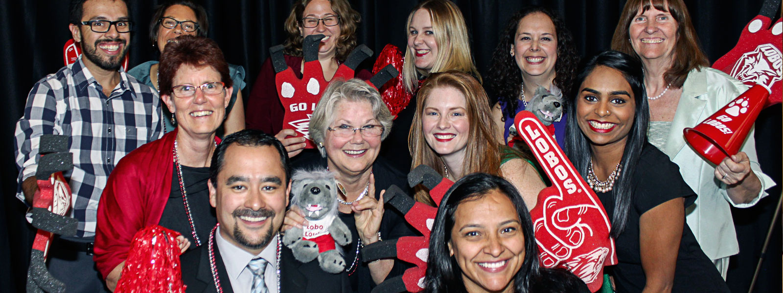 UNM faculty and alumni at the 60th anniversary
