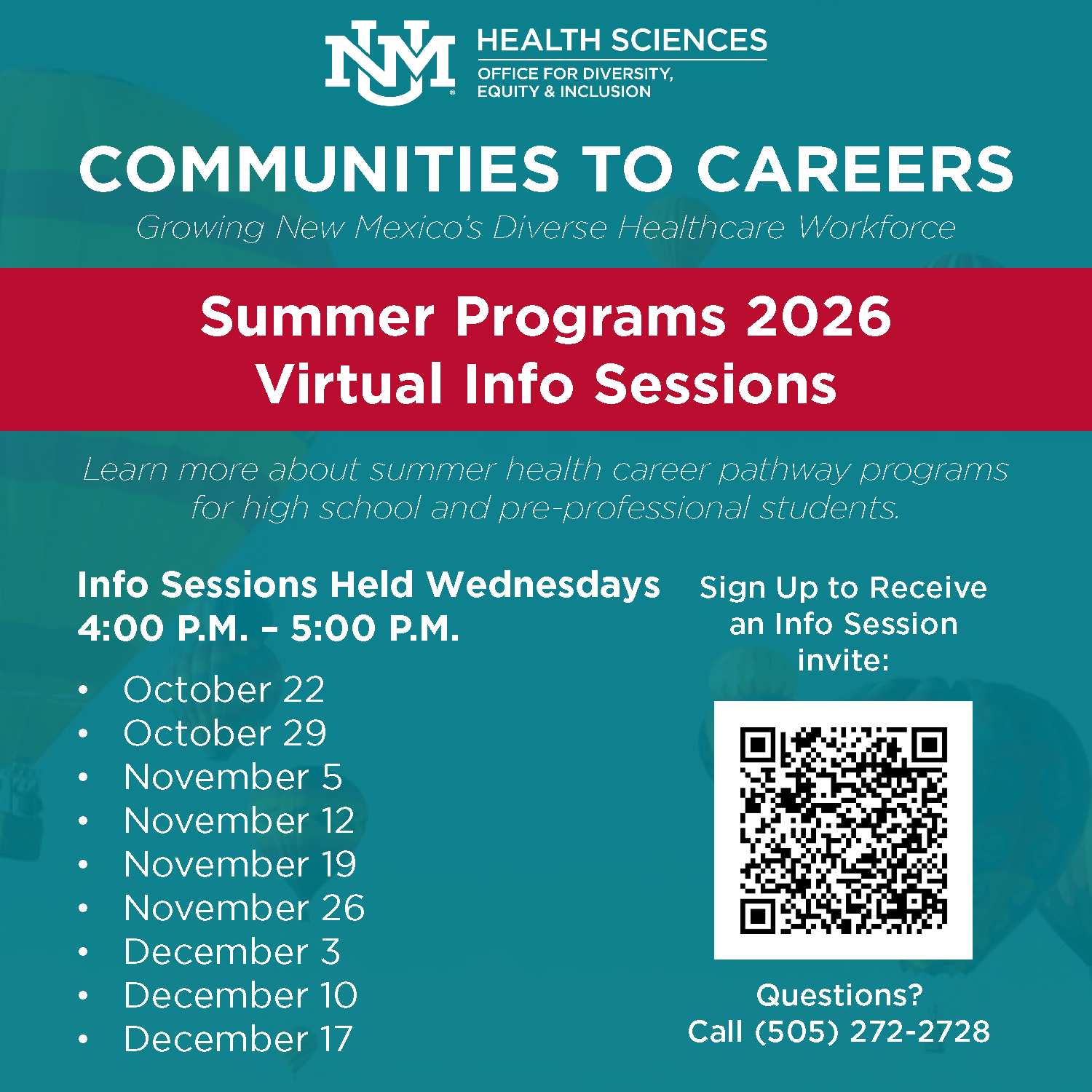 C2C flyer for info sessions