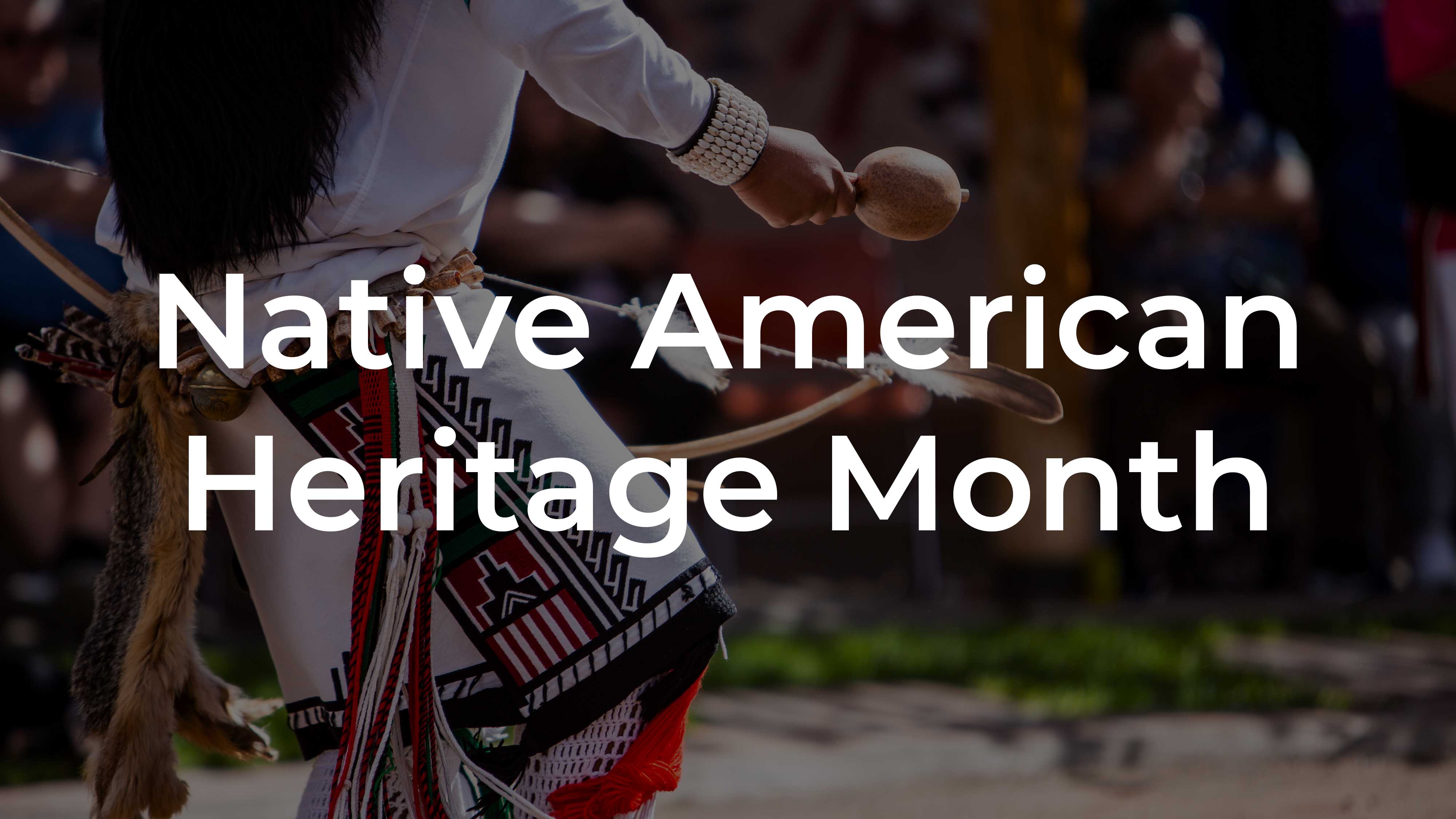 Schaltfläche "Monat des Erbes der amerikanischen Ureinwohner"