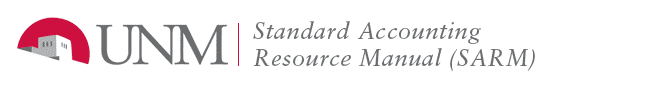 Standard Accounting Resource Manual (SARM)