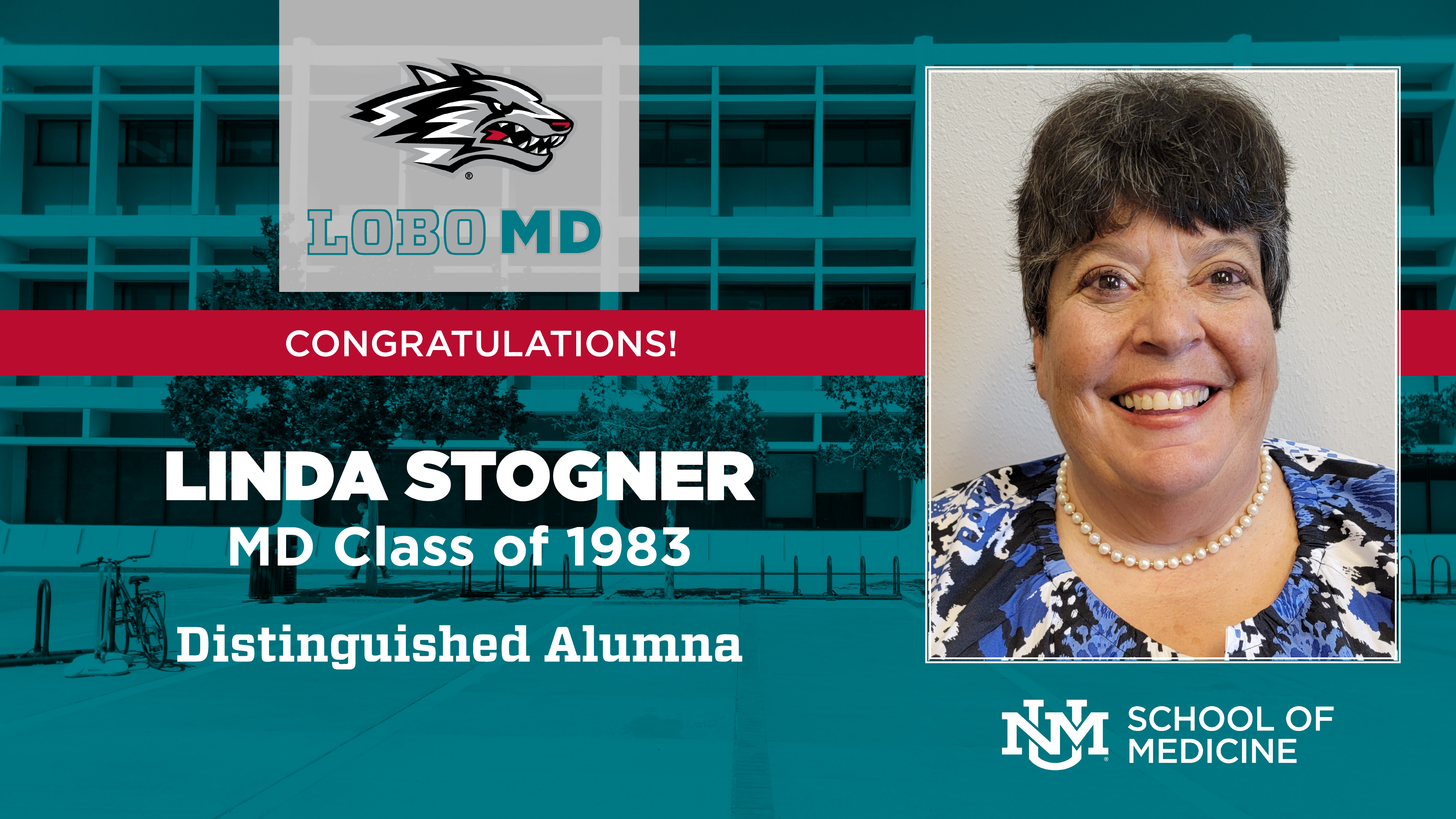 Dr. Linda Stogner Distinguished Alumna Award 2023