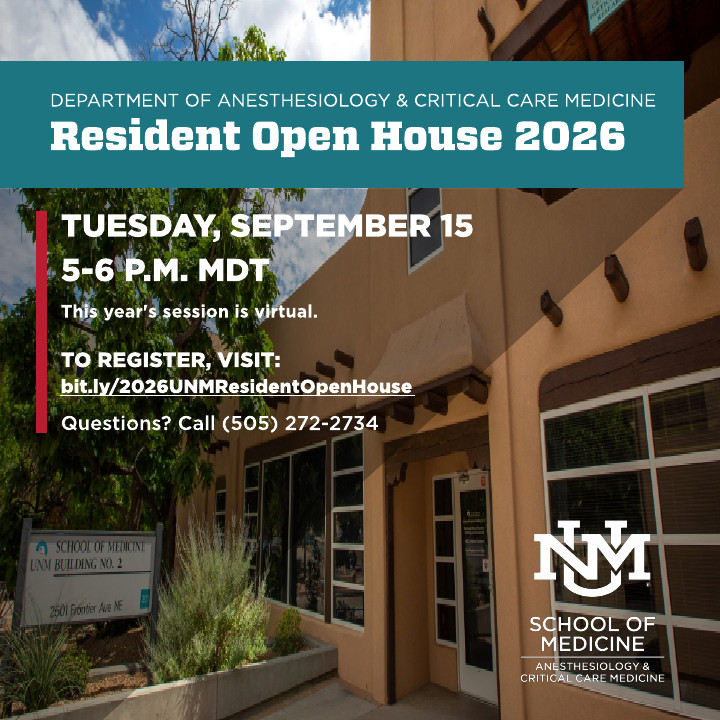 resident open house flyer