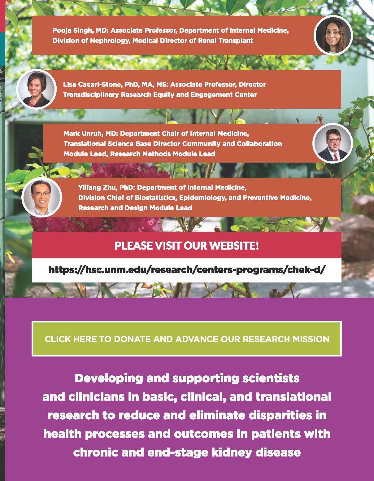 Inaugural CHEK-D Newsletter Page 7