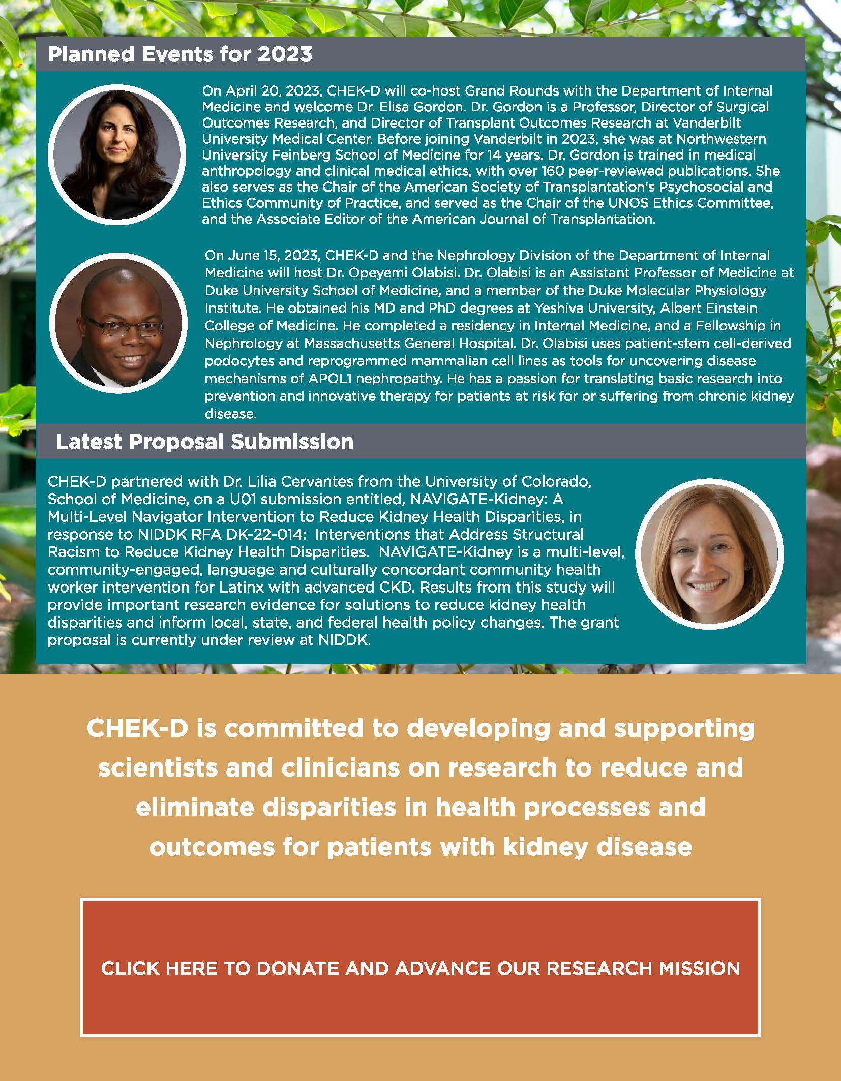 CHEK-D Spring 2023 Newsletter Page 6