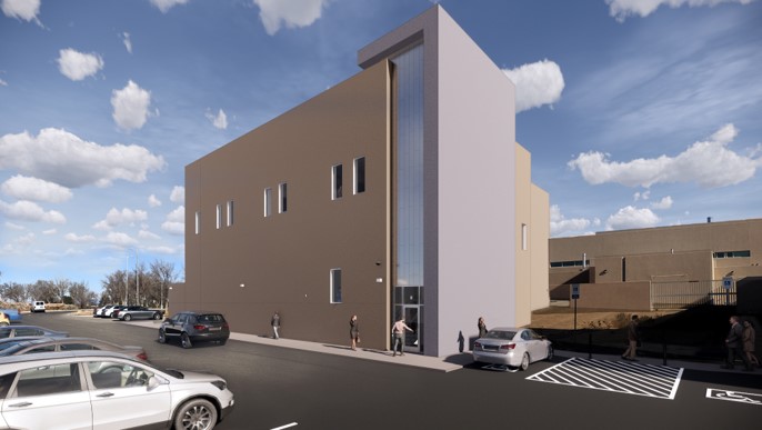 Proposed ISBU addition to Domenici Hall