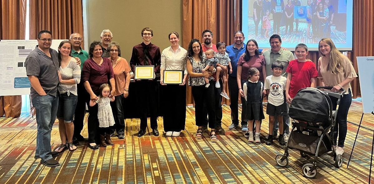 photo: 2023 Awardee with the Montoya Family