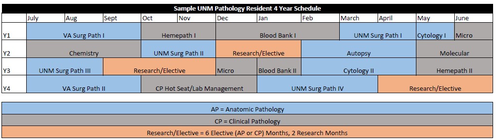 A Typical Four-Year Schedule