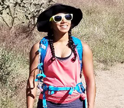 Arpita Sinha hiking