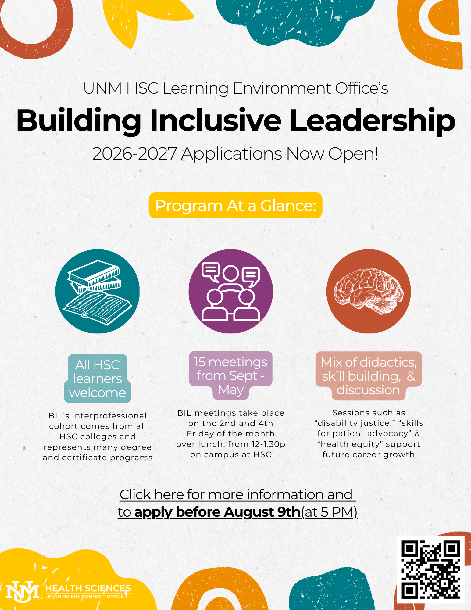 Building Inclusive Leadership Applications Open - Due August 9