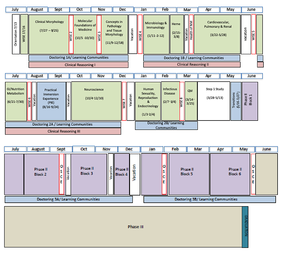 mappa del curriculum