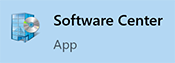 captura de tela do aplicativo da central de software