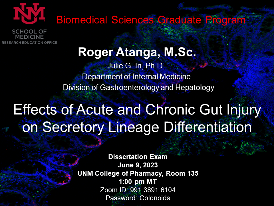 Dissertation Defense, Roger Atanga 2023-06-09