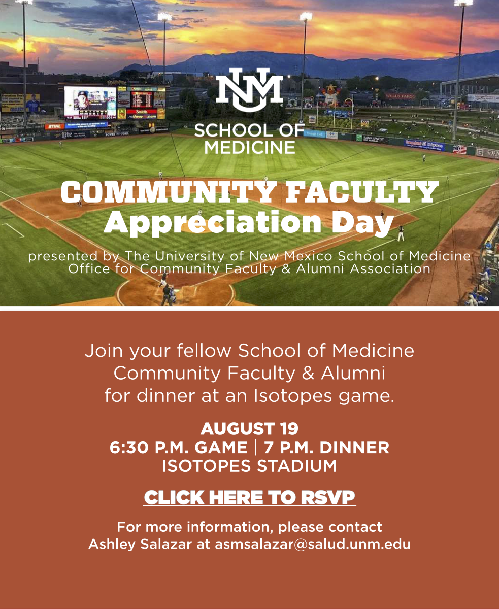 Graphique d'invitation à la journée d'appréciation de la faculté de la communauté des matchs de baseball