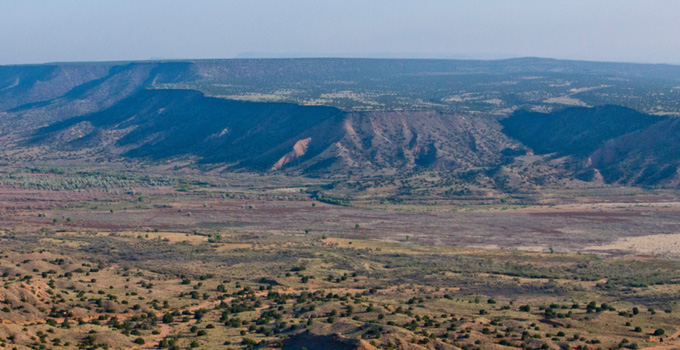 Image de paysage du Nouveau-Mexique rural.