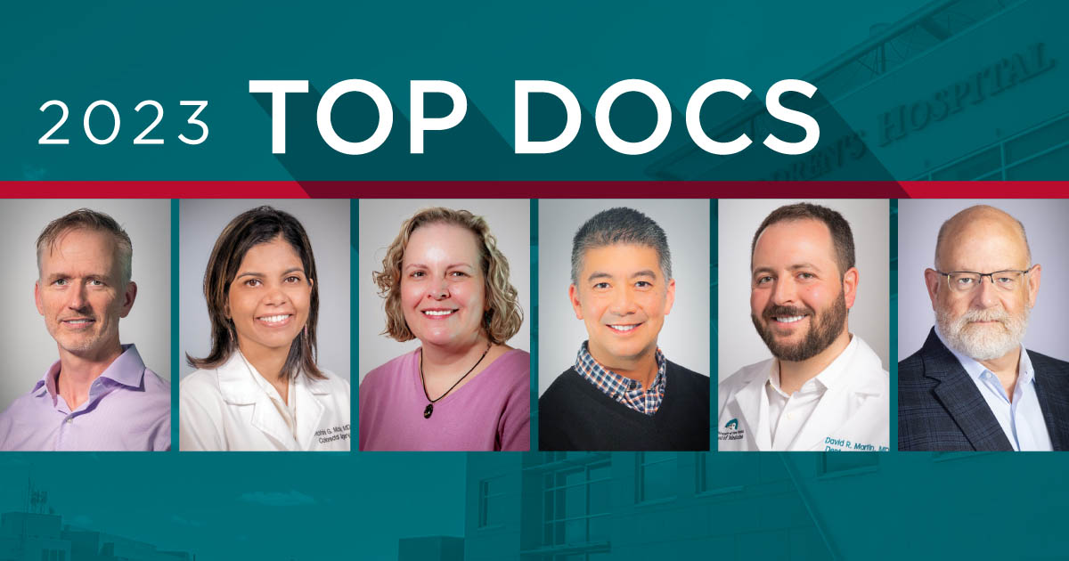 The six UNM physicians that were ranked top doctors