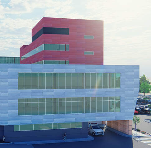 Darstellung der Erweiterung des UNMCCC-Gebäudes