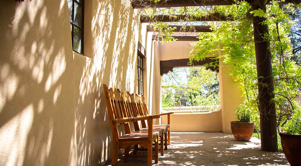 pergola on main campus