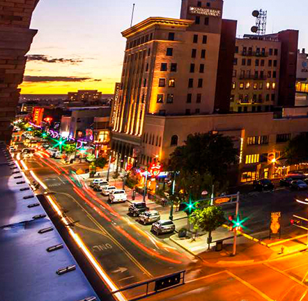 Albuquerque à noite.