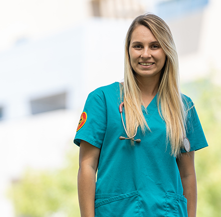 Female Nursing Student