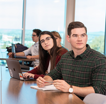 Students in class.