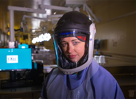 Heather Jarrell in PPE