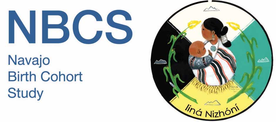 Logotipo do estudo de coorte de nascimentos navajo (NBCS)