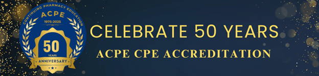 Celebrate 50 Years of ACPE CPE Accreditation