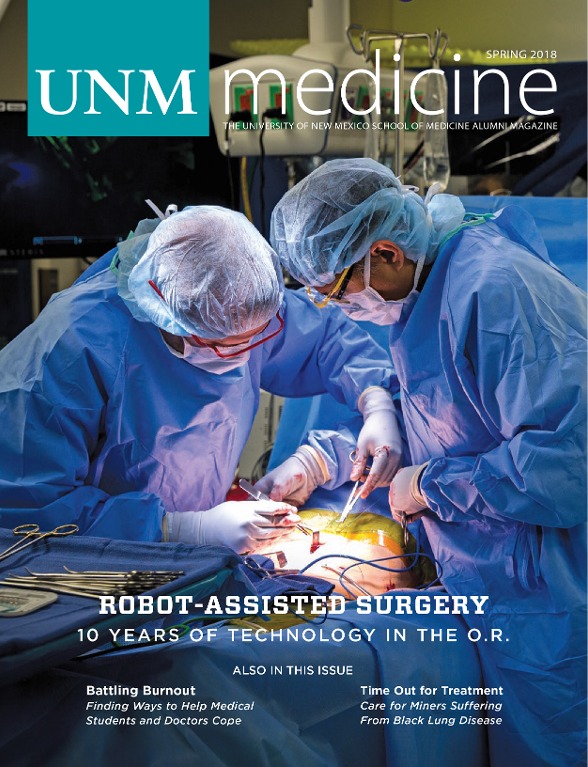 Portada de UNM Medicine Spring 2018