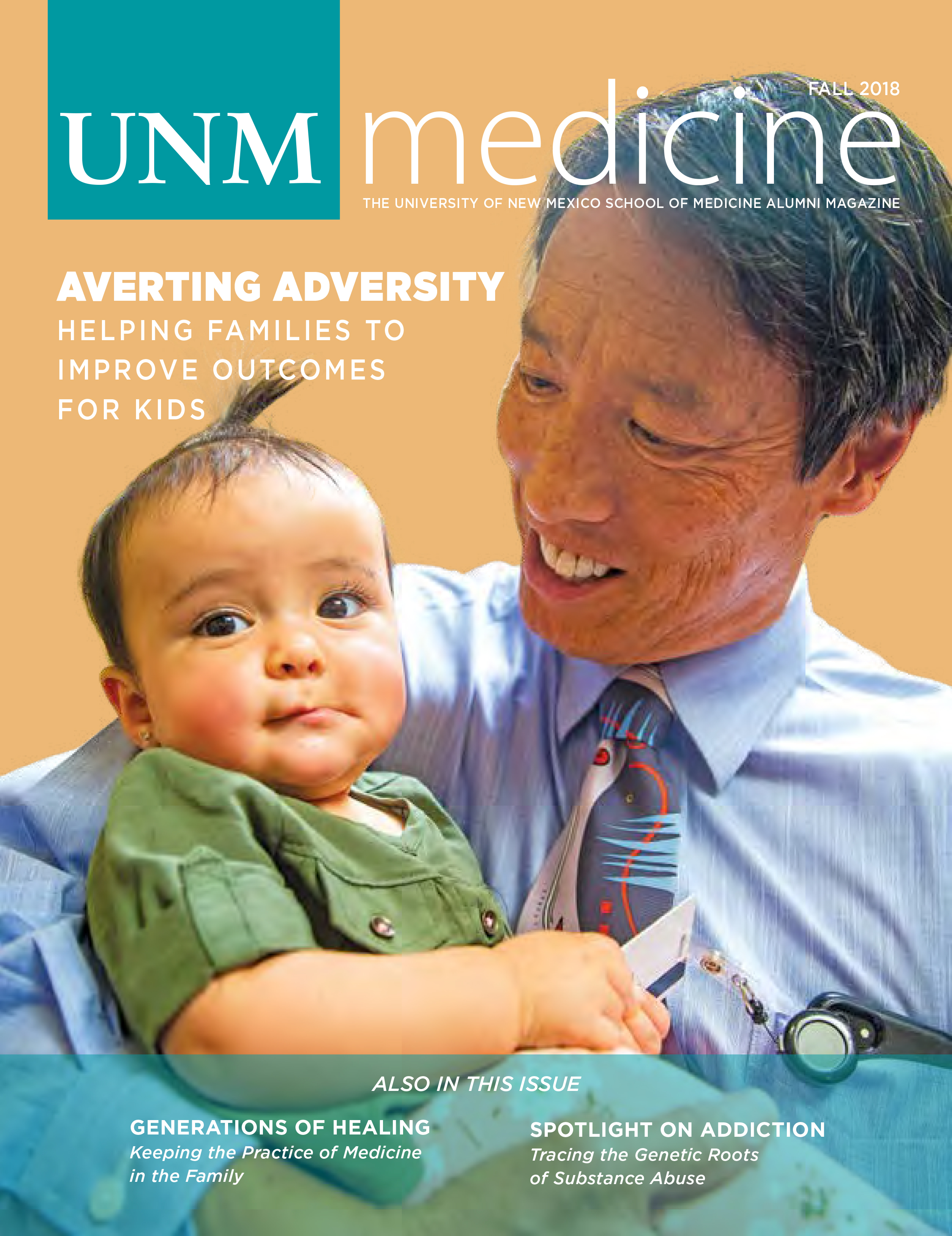 Portada de UNM Medicine Otoño 2018