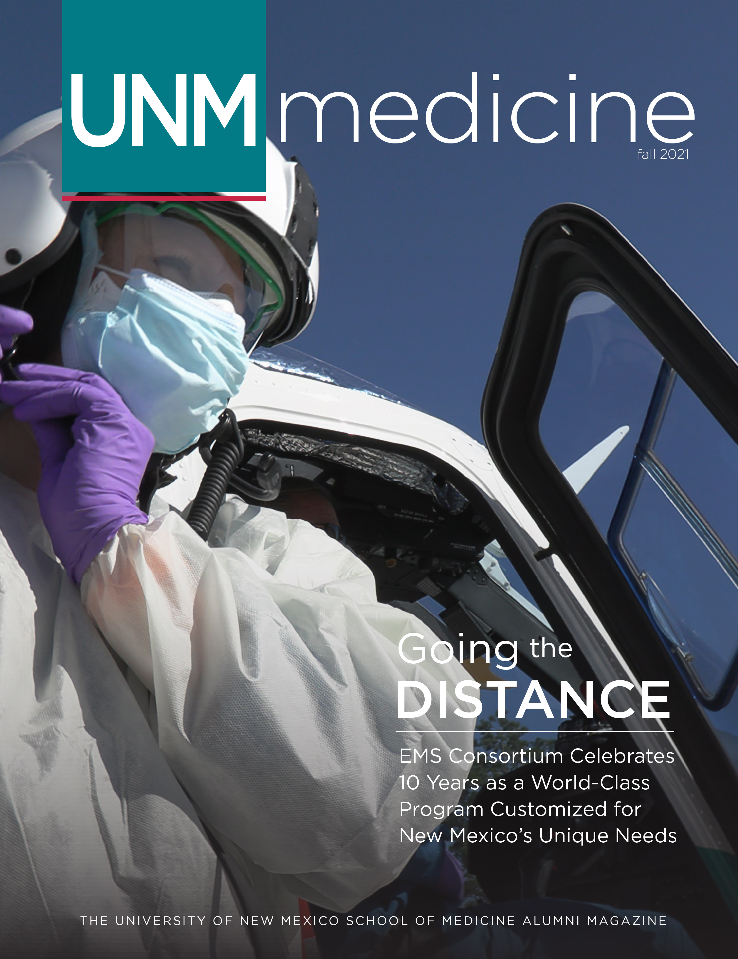 غطاء UNM Medicine لخريف 2021