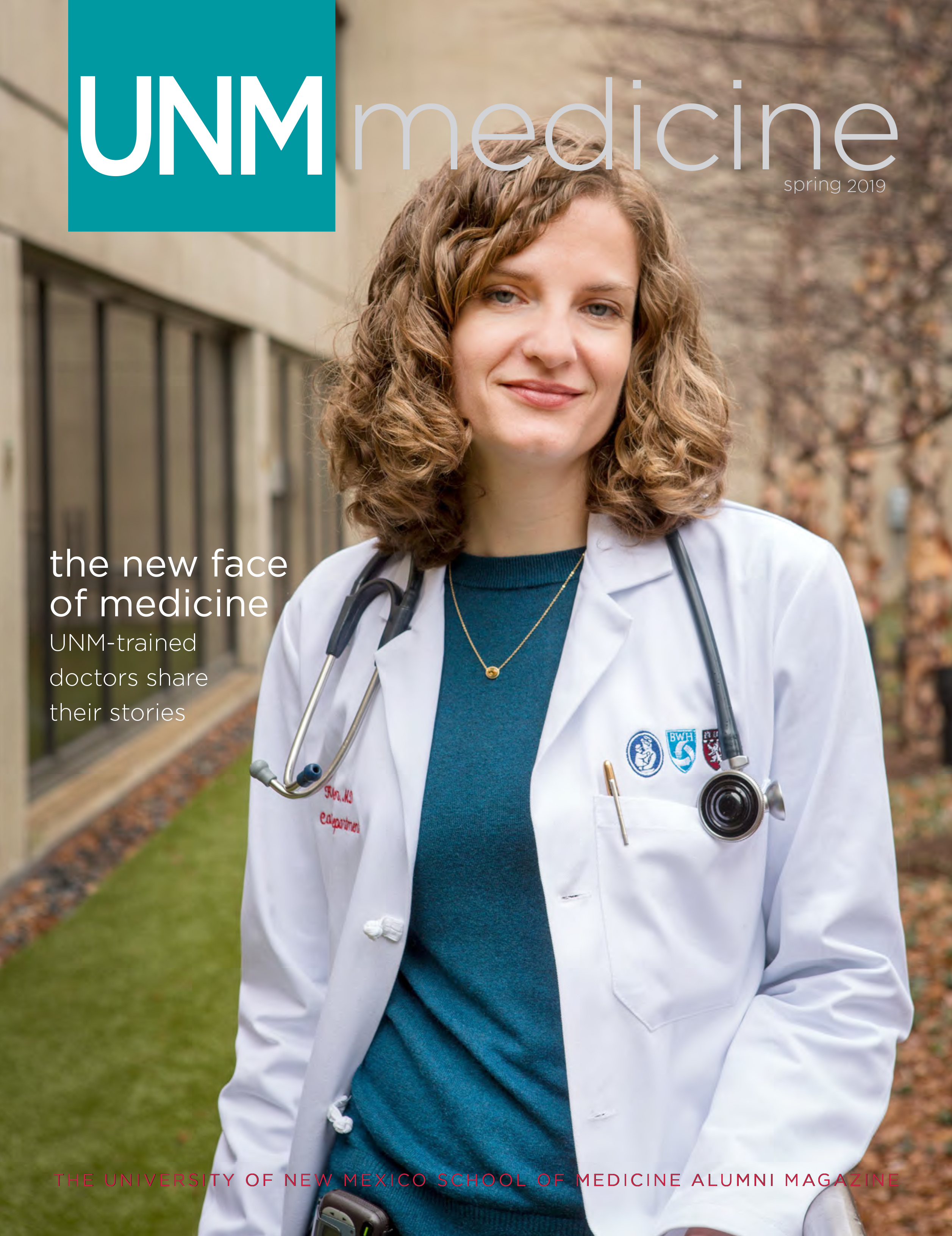 UNM医学2019年春の表紙